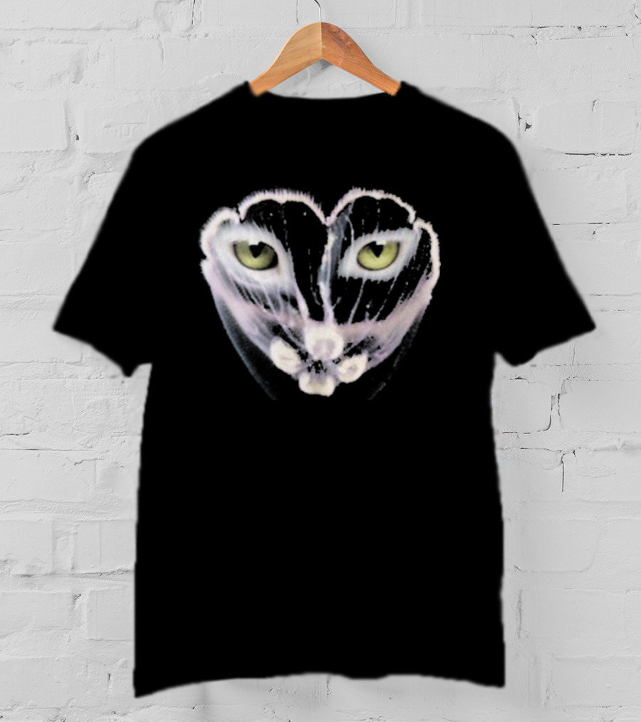 Galantis You Eyes Heart Cat Face Yellow Eyes T-Shirt