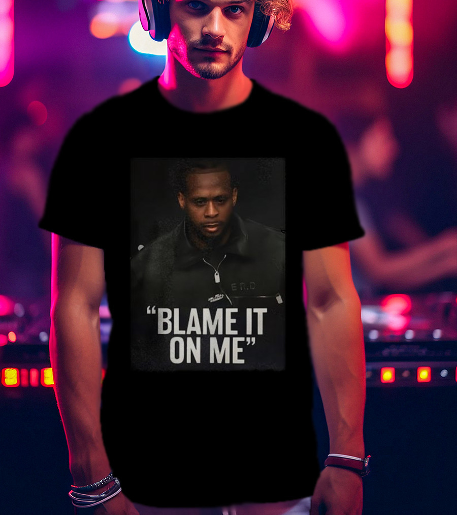 Geno Smith Blame It On Me Las Vegas Raiders T-Shirt