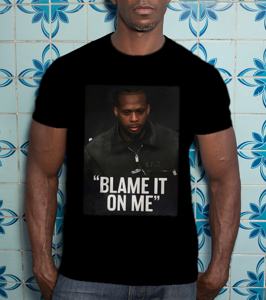 Geno Smith Blame It On Me Las Vegas Raiders T-Shirt