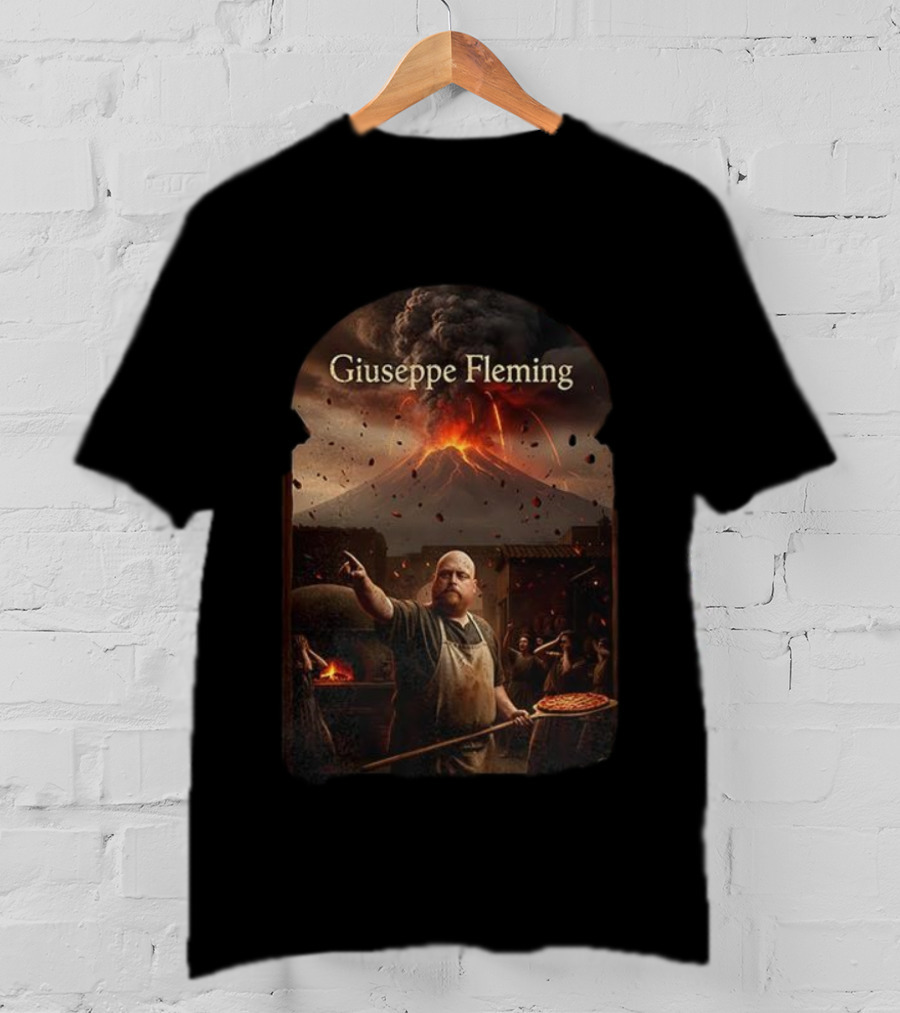 Giuseppe Fleming Volcanic Pizza Wrath T-Shirt