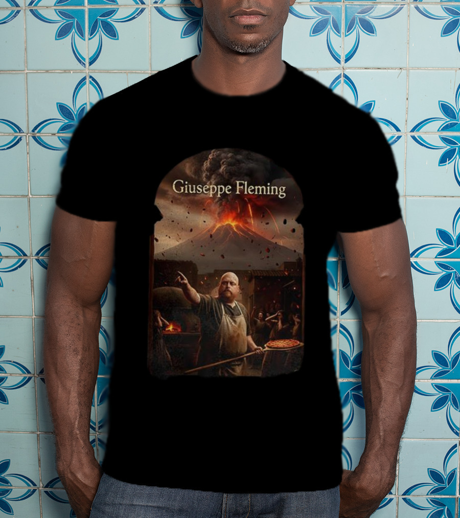 Giuseppe Fleming Volcanic Pizza Wrath T-Shirt