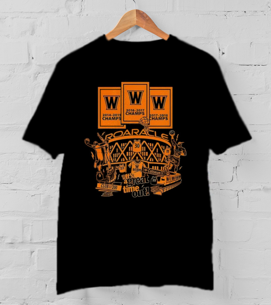 Golden State Warriors Champs Oracle Coliseum Great Time Out T-Shirt