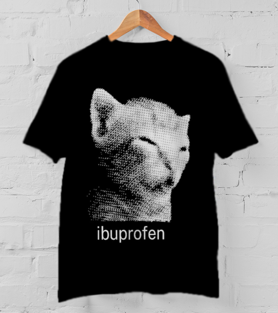 Ibuprofen Headache Relief Cat T-Shirt