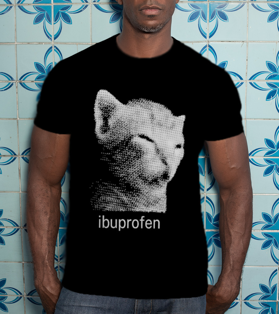 Ibuprofen Headache Relief Cat T-Shirt