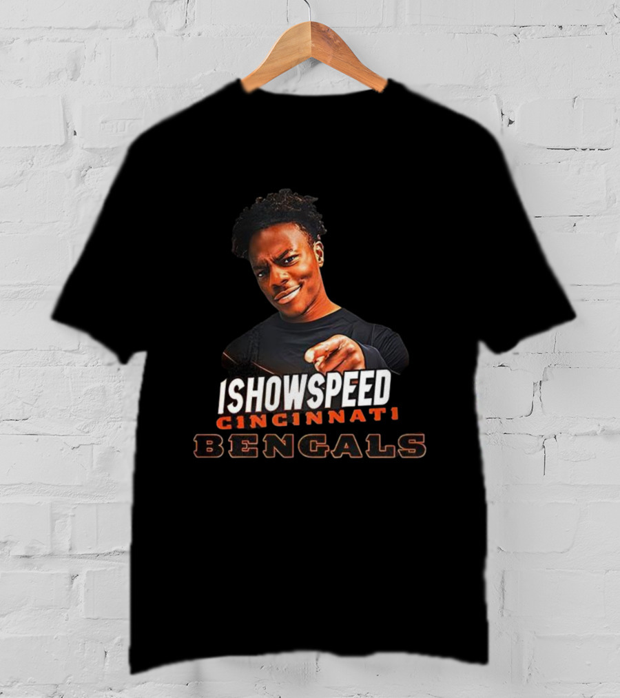 IShowSpeed Cincinnati Bengals Fan Expression T-Shirt