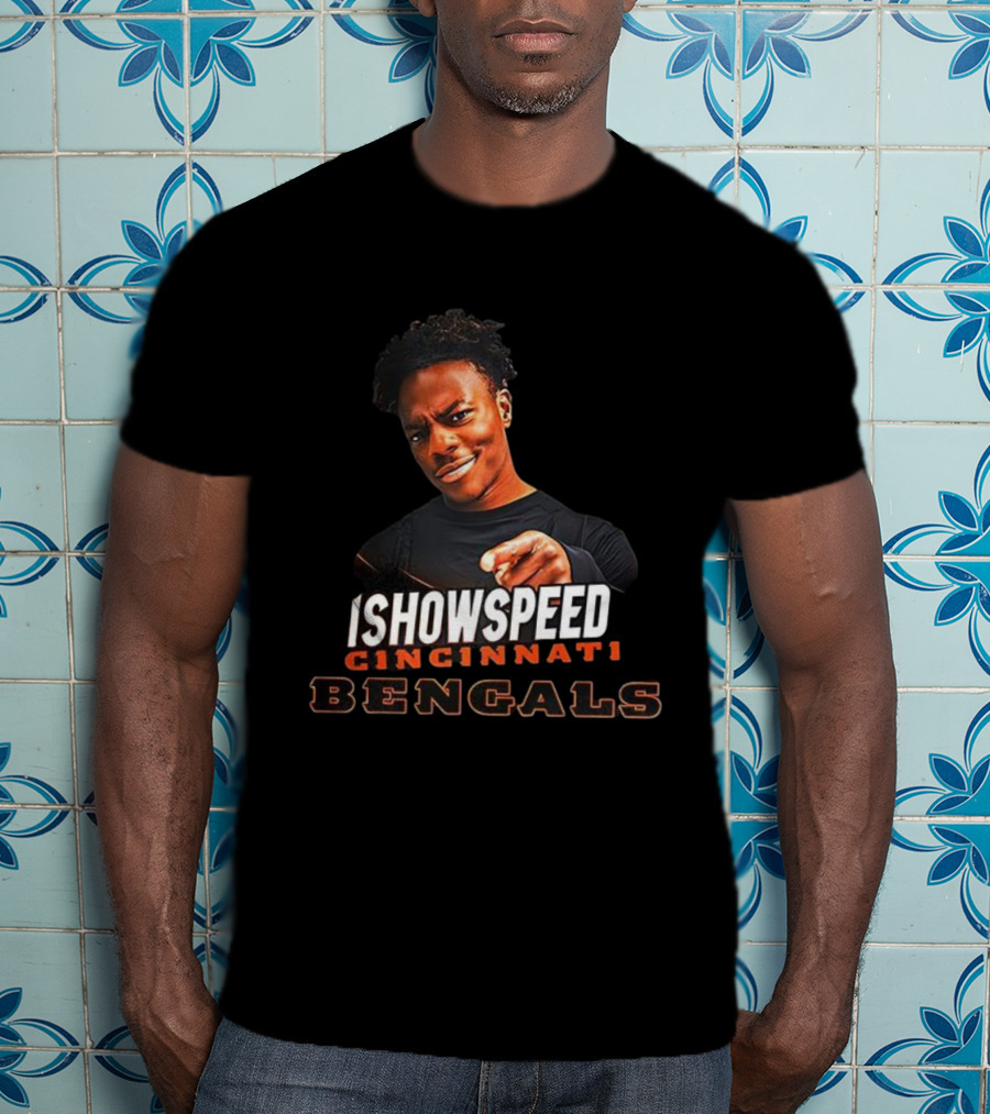 IShowSpeed Cincinnati Bengals Fan Expression T-Shirt