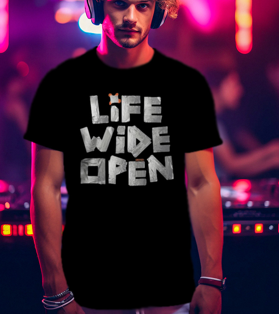 Life Wide Open Duct Tape Cboystv Tee T-Shirt