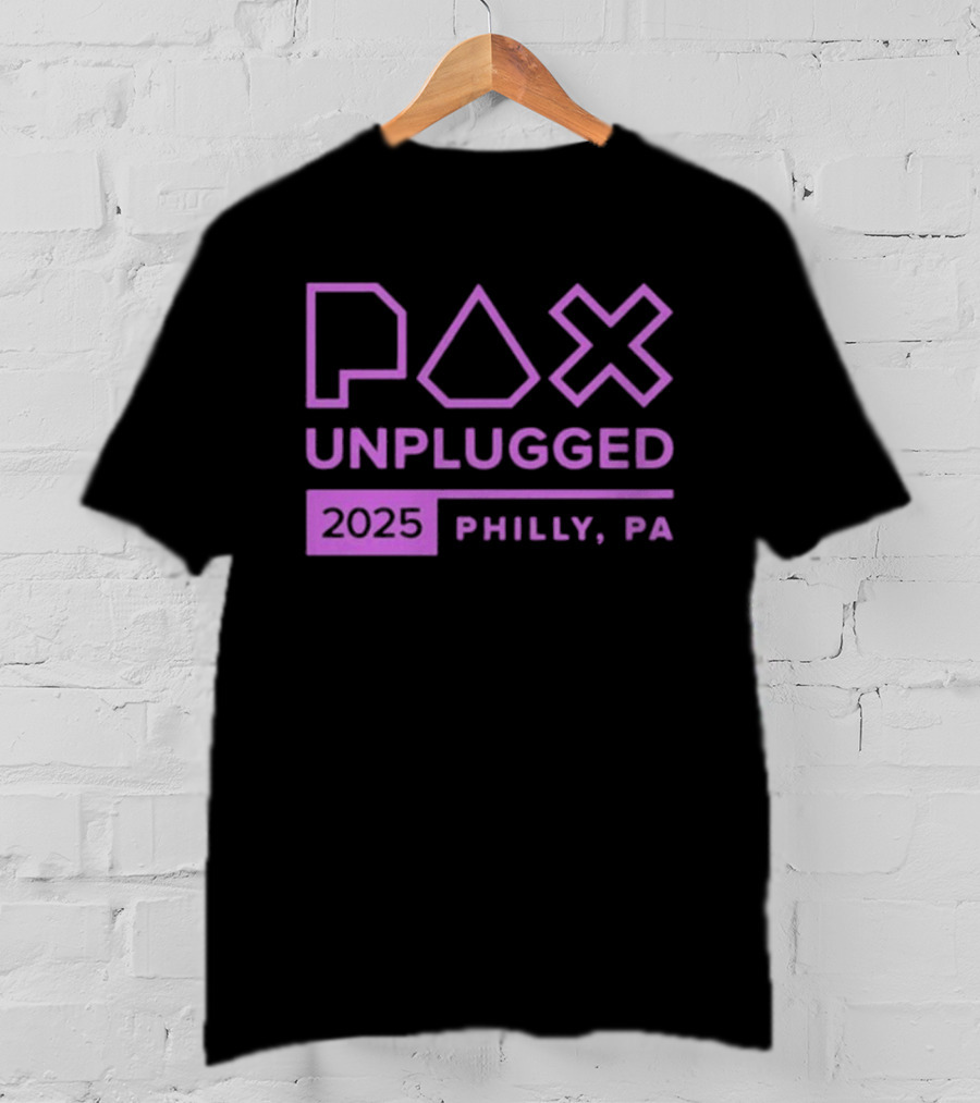 PAX Unplugged 2025 Philly PA Event T-Shirt