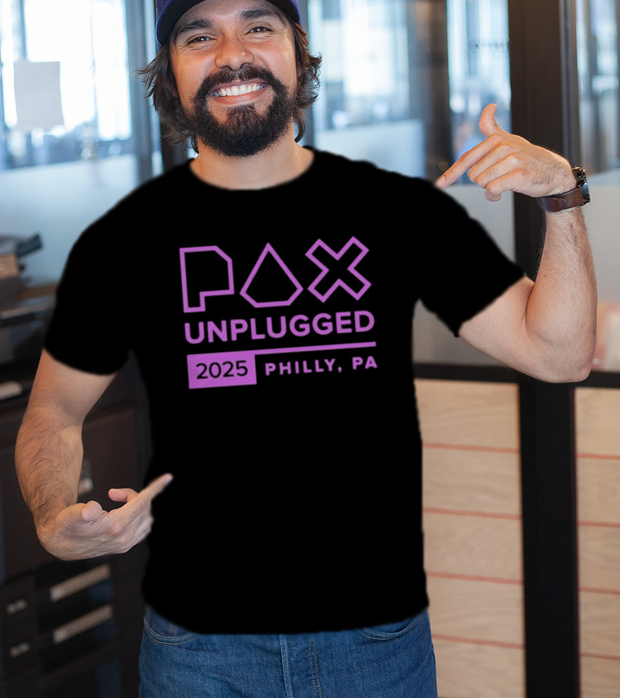 PAX Unplugged 2025 Philly PA Event T-Shirt
