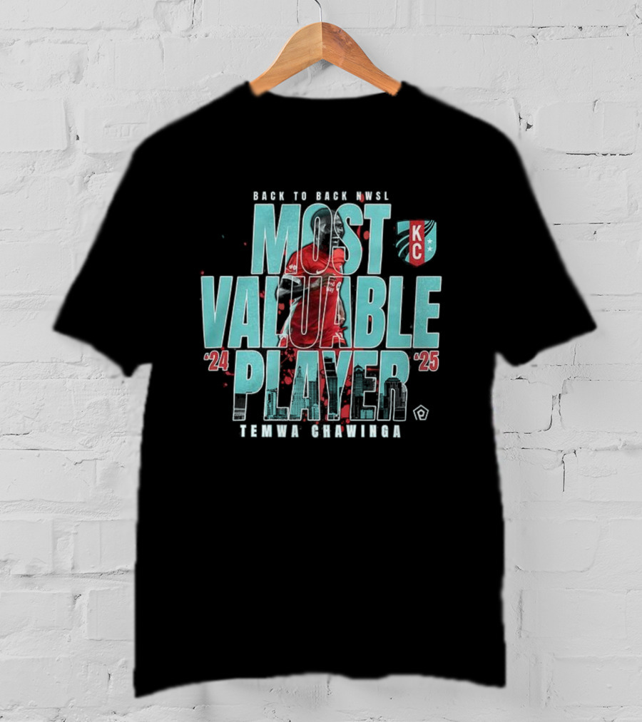Temwa Chawinga Back To Back Most Valuable Player KC 2024-2025 T-Shirt
