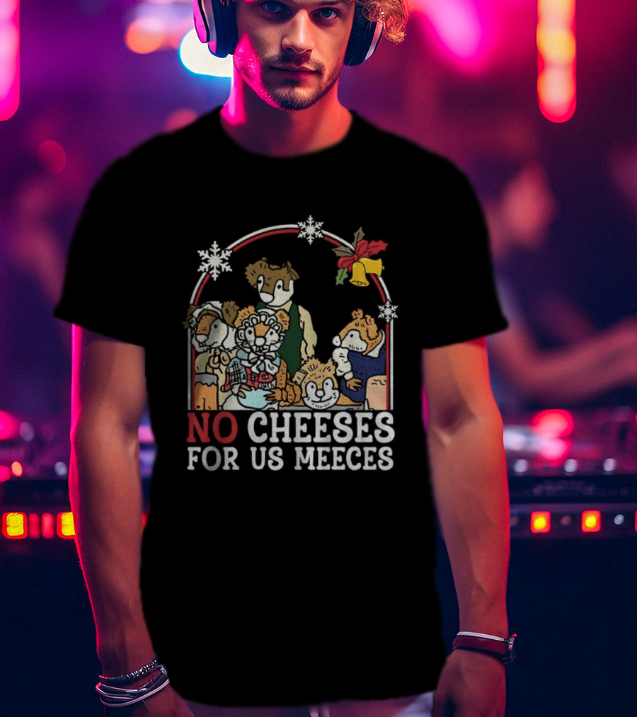 The Muppet Carol Christmas No Cheeses For Us Meeces Snowflakes T-Shirt