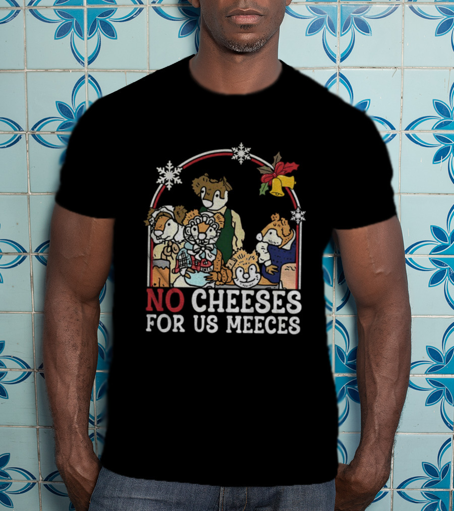 The Muppet Carol Christmas No Cheeses For Us Meeces Snowflakes T-Shirt