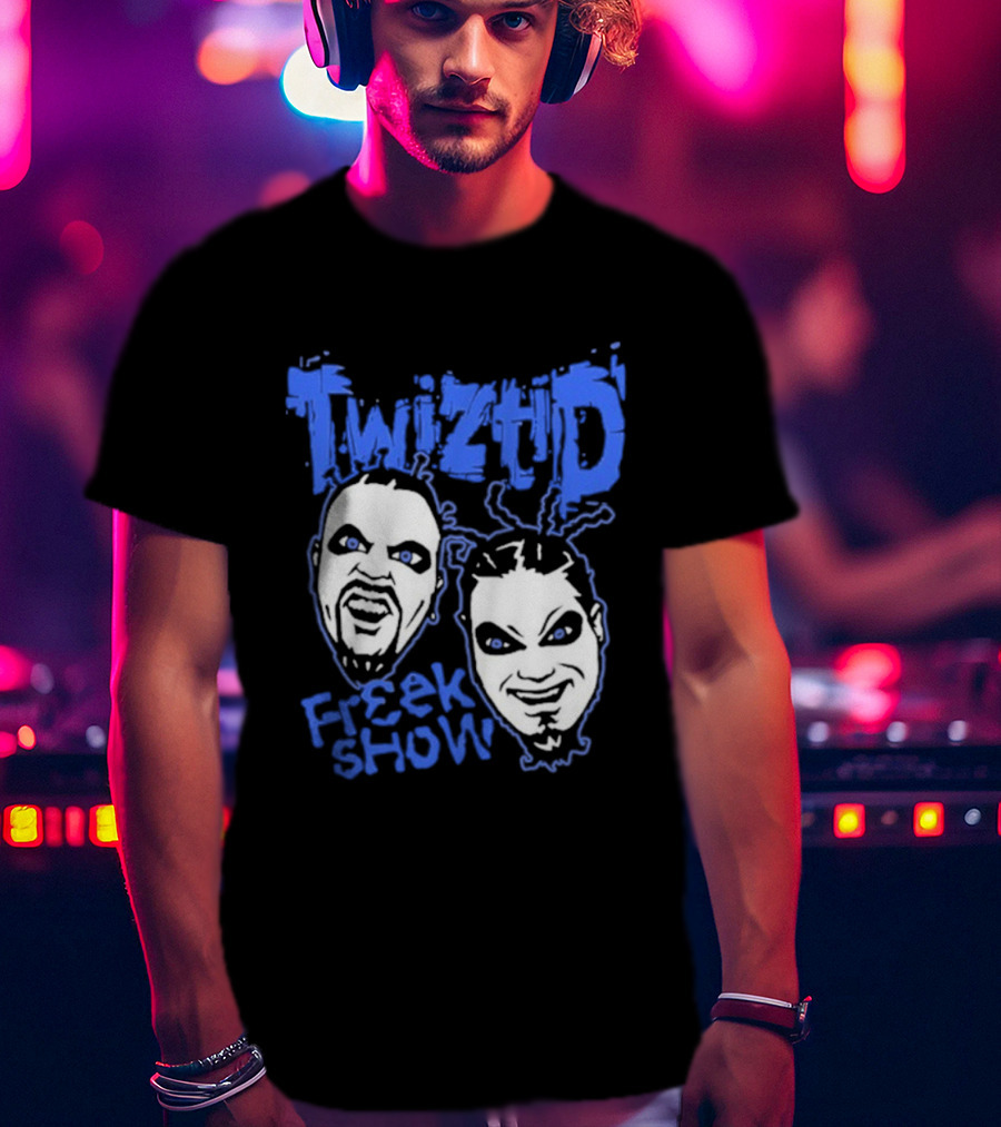 Twiztid Freak Show Faces Horror Band Merch T-Shirt