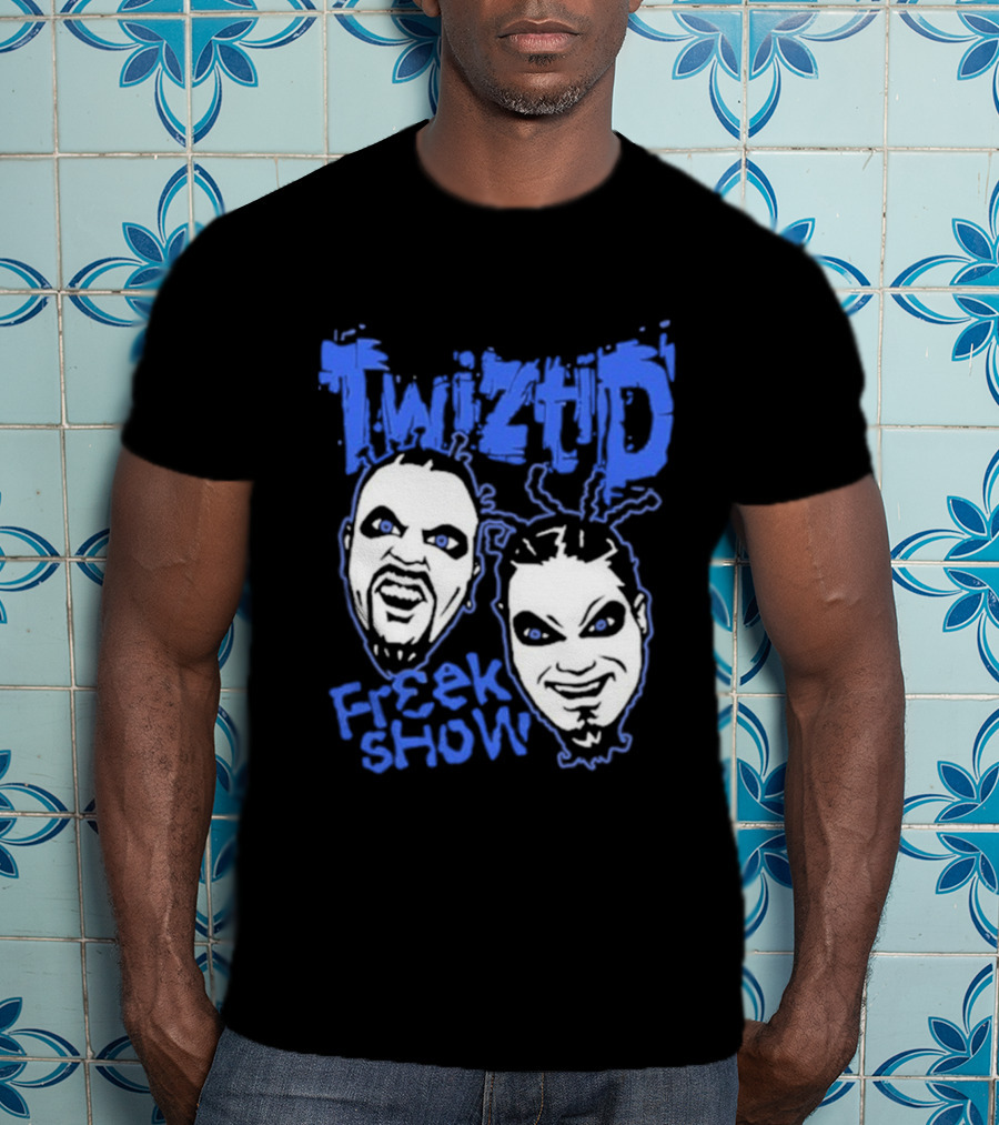 Twiztid Freak Show Faces Horror Band Merch T-Shirt
