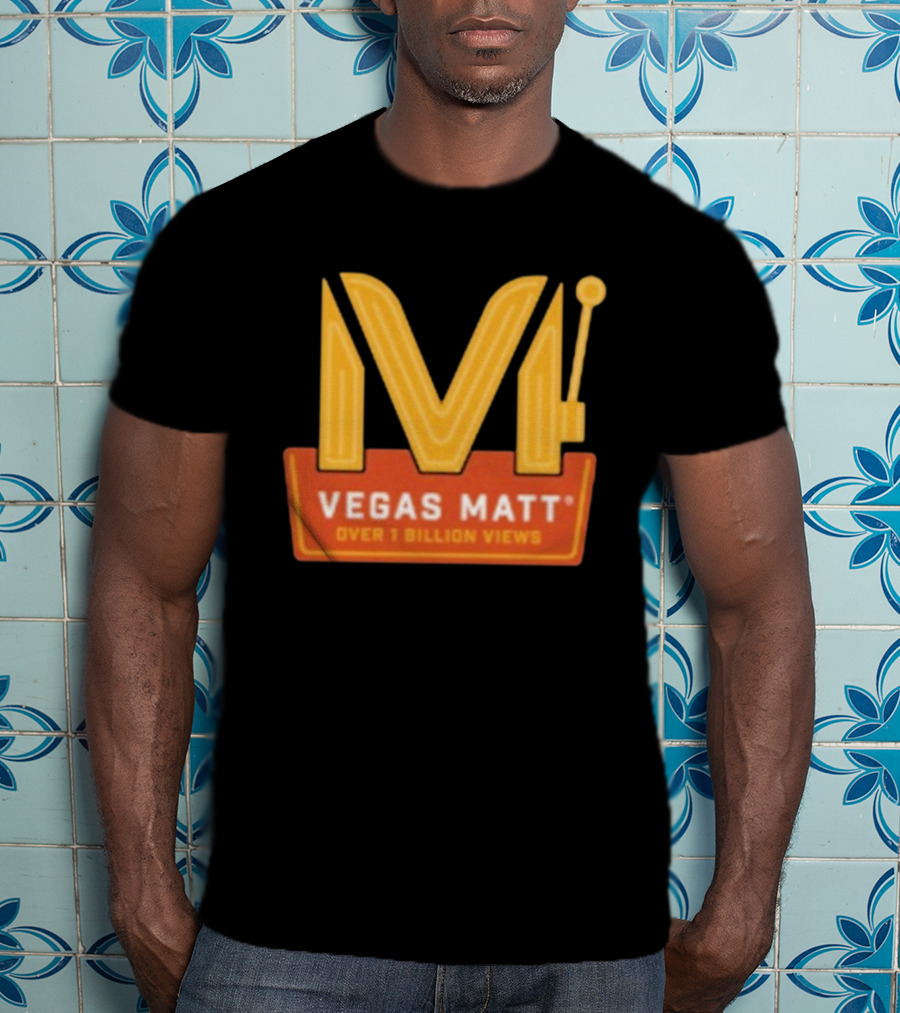 VEGAS MATT Over 1 Billion Views Milestone Celebration T-Shirt
