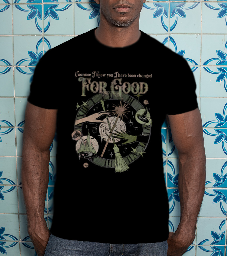 Wicked Because I Knew You Changed For Good Magical Imagery T-Shirt