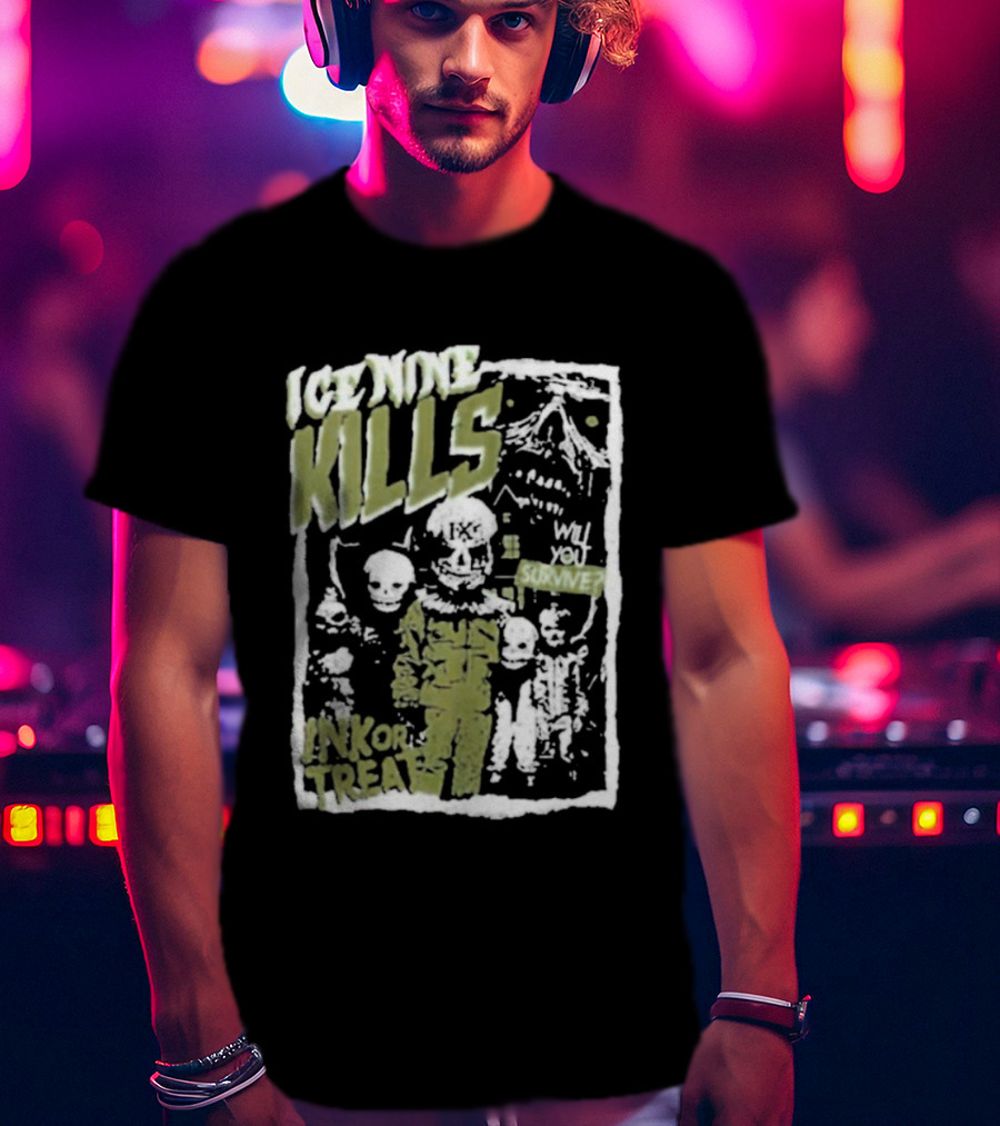 Ice Nine Kills Halloween Ink Or Treat Pop Up Event 2025 Munich T-Shirt