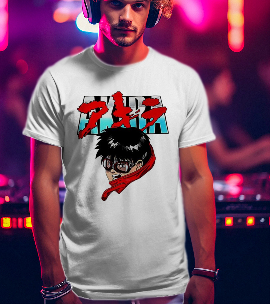 Akira Manga Character Iconic Japanese Graphic T-Shirt