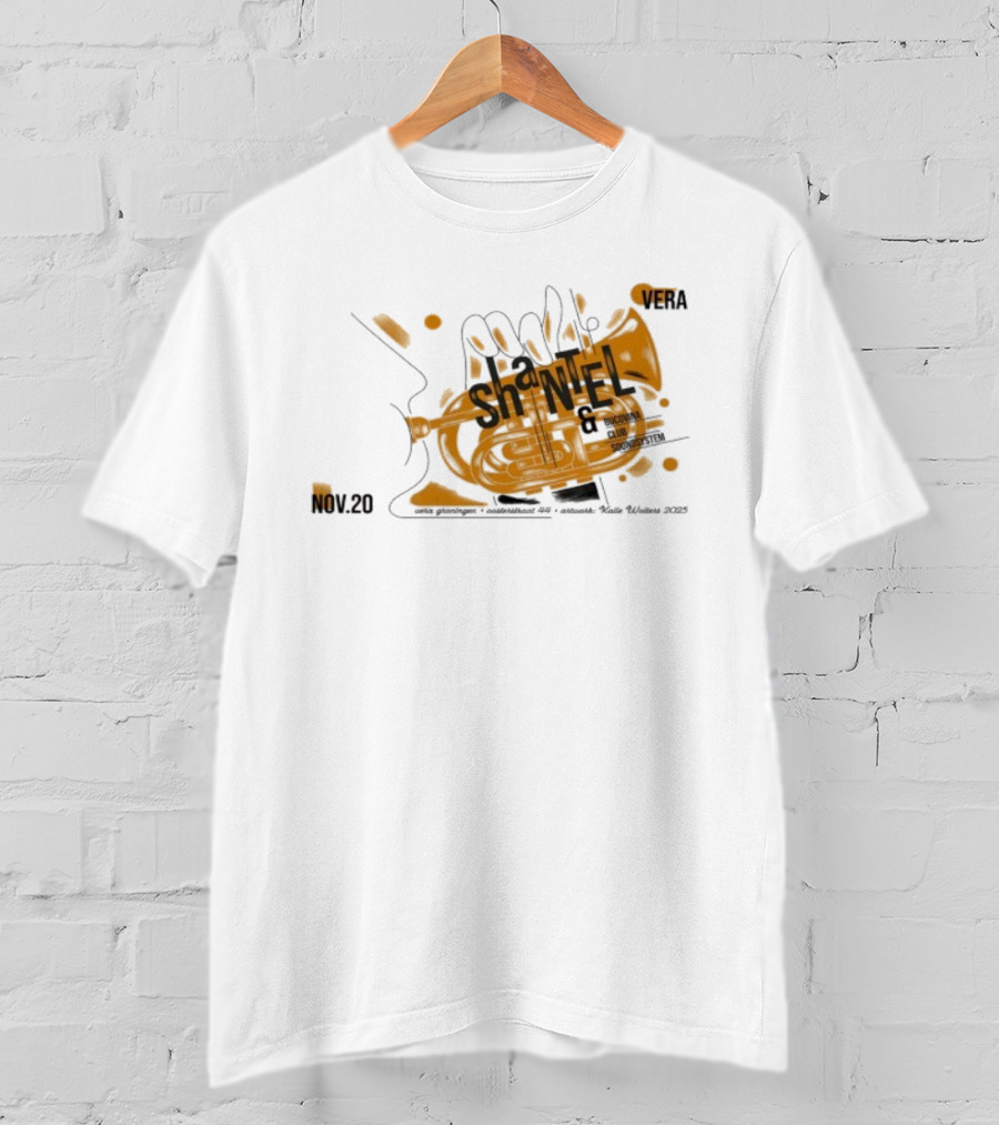 Shantel Trumpet Live Groningen Netherlands Nov 20 2025 Event VERA Music Club T-Shirt