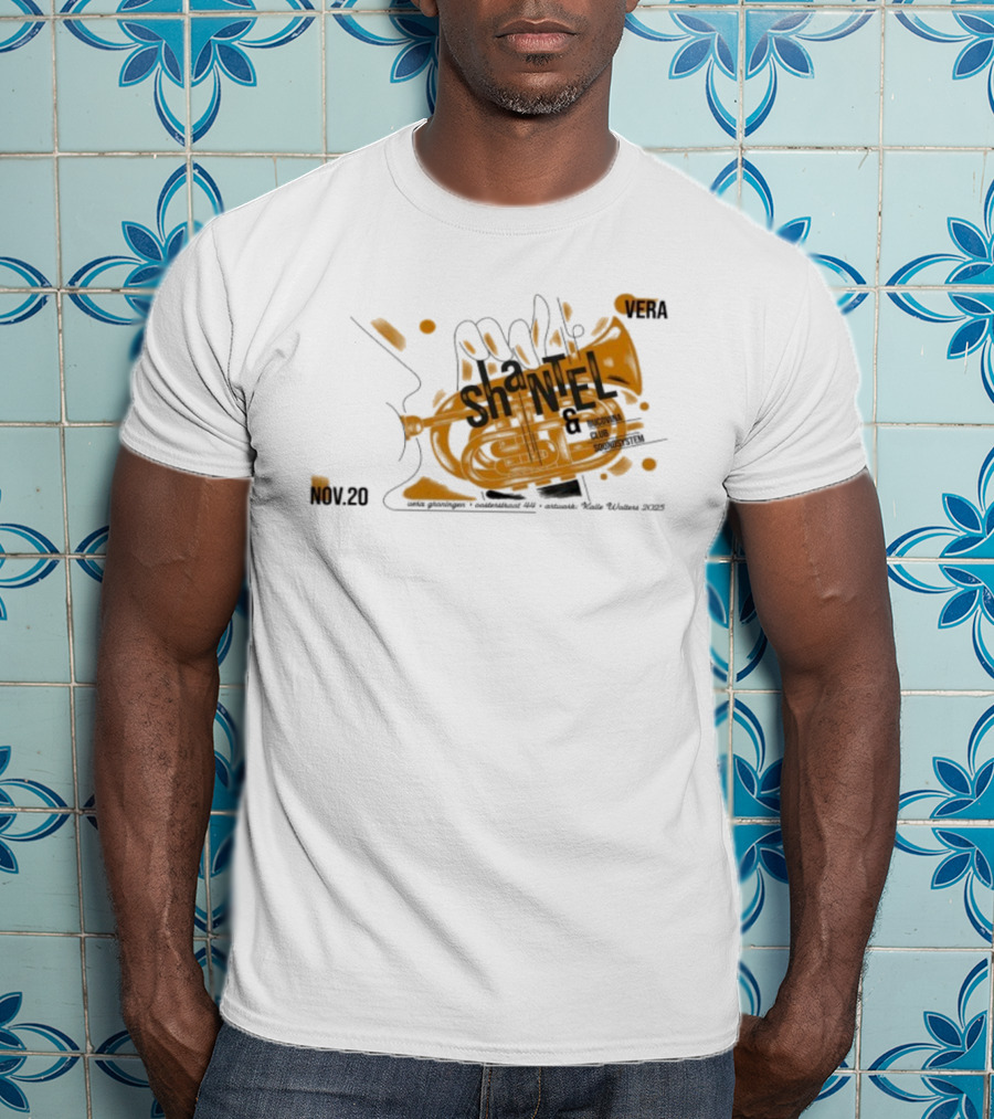 Shantel Trumpet Live Groningen Netherlands Nov 20 2025 Event VERA Music Club T-Shirt