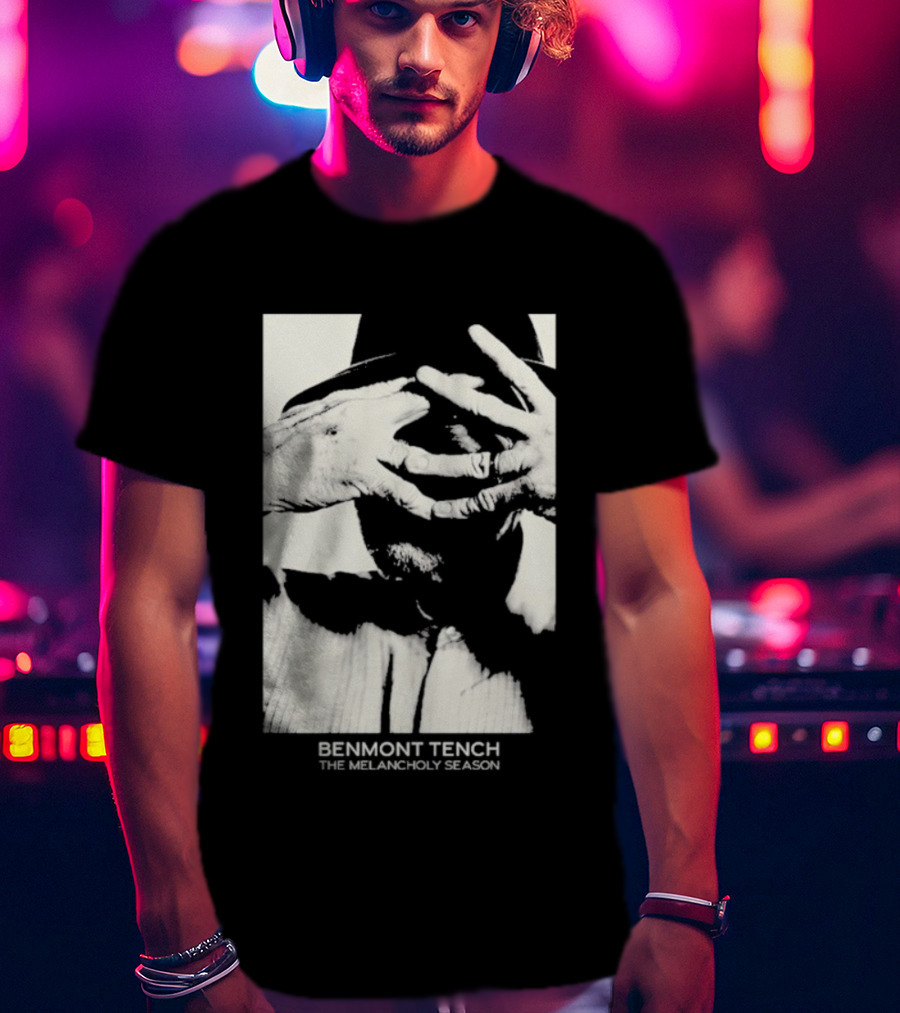 Benmont Tench Peeking Eye Hands The Melancholy Season T-Shirt