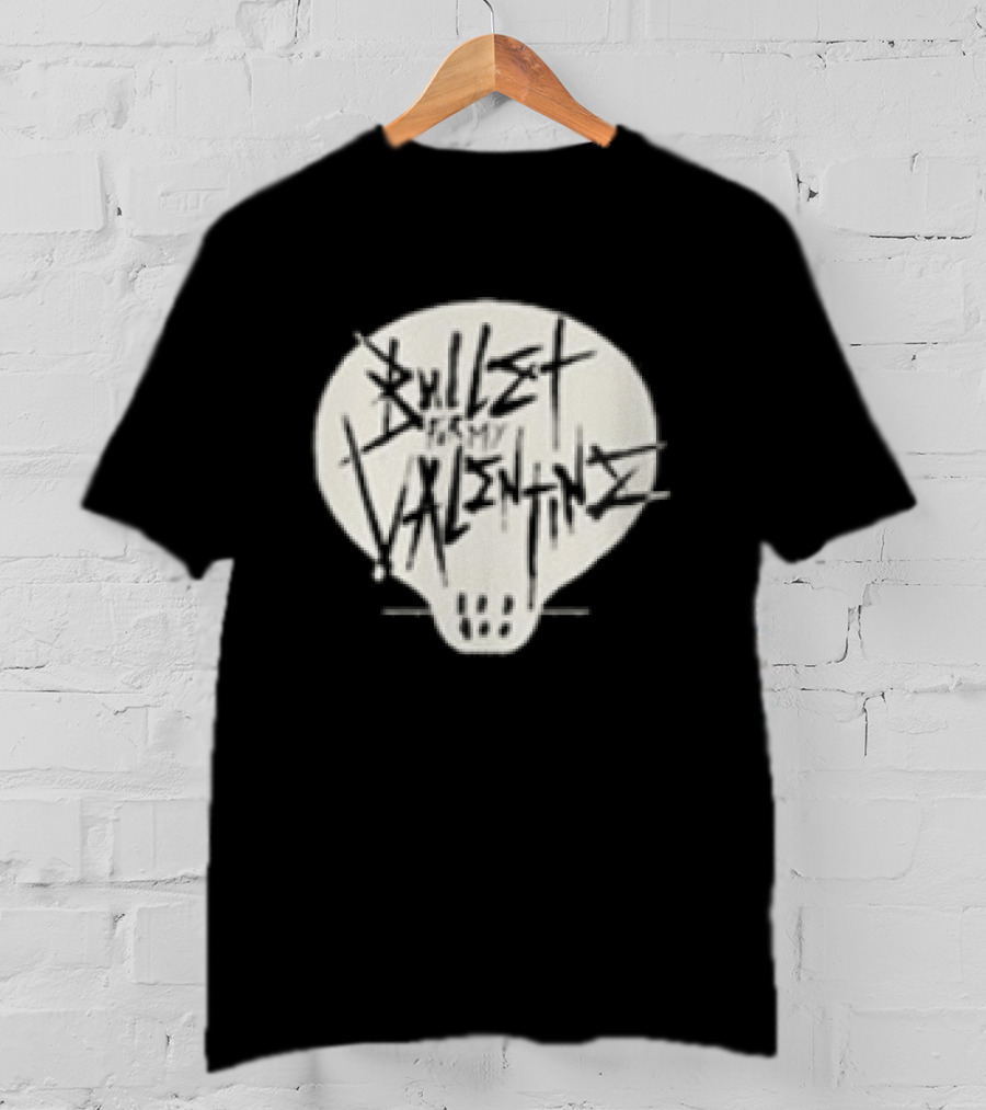Bullet For My Valentine Bring Out The Knives Skull T-Shirt