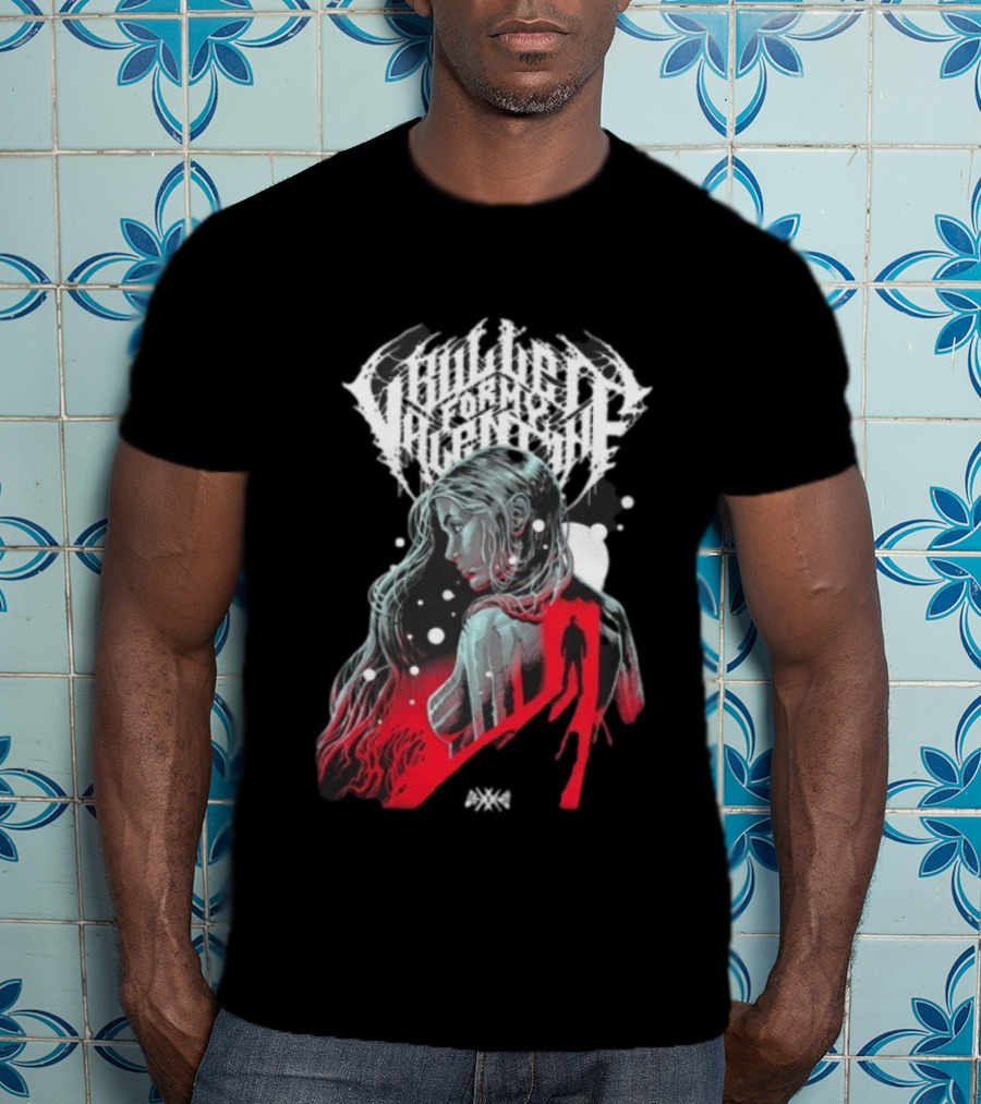 Bullet For My Valentine Poisoned Ascendancy Through The Door Woman Silhouette 2025 T-Shirt