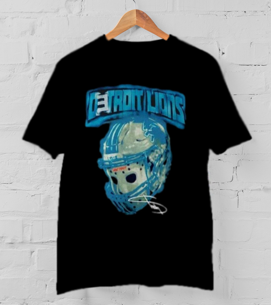 Detroit Lions Grit 313 Thanksgiving Halftime Show Helmet T-Shirt