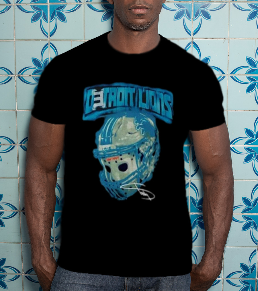Detroit Lions Grit 313 Thanksgiving Halftime Show Helmet T-Shirt