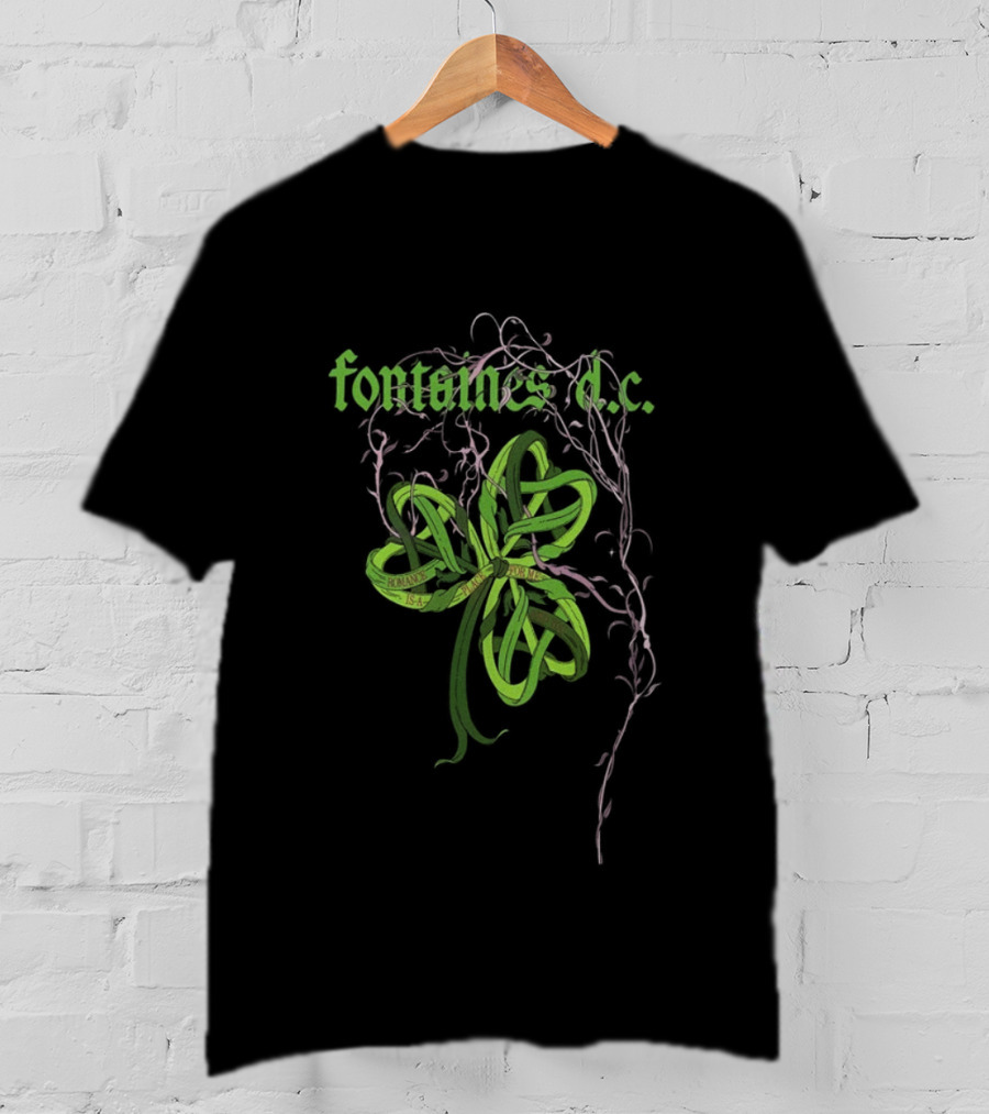 Fontaines D.C. Shamrock Romance Is A Place For Me And You T-Shirt