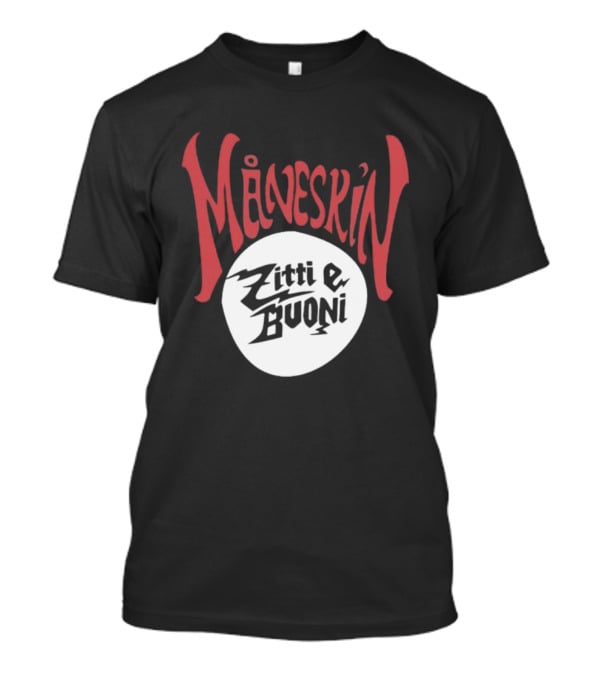 Måneskin Zitti E Buoni Music Empowerment Graphic T-Shirt