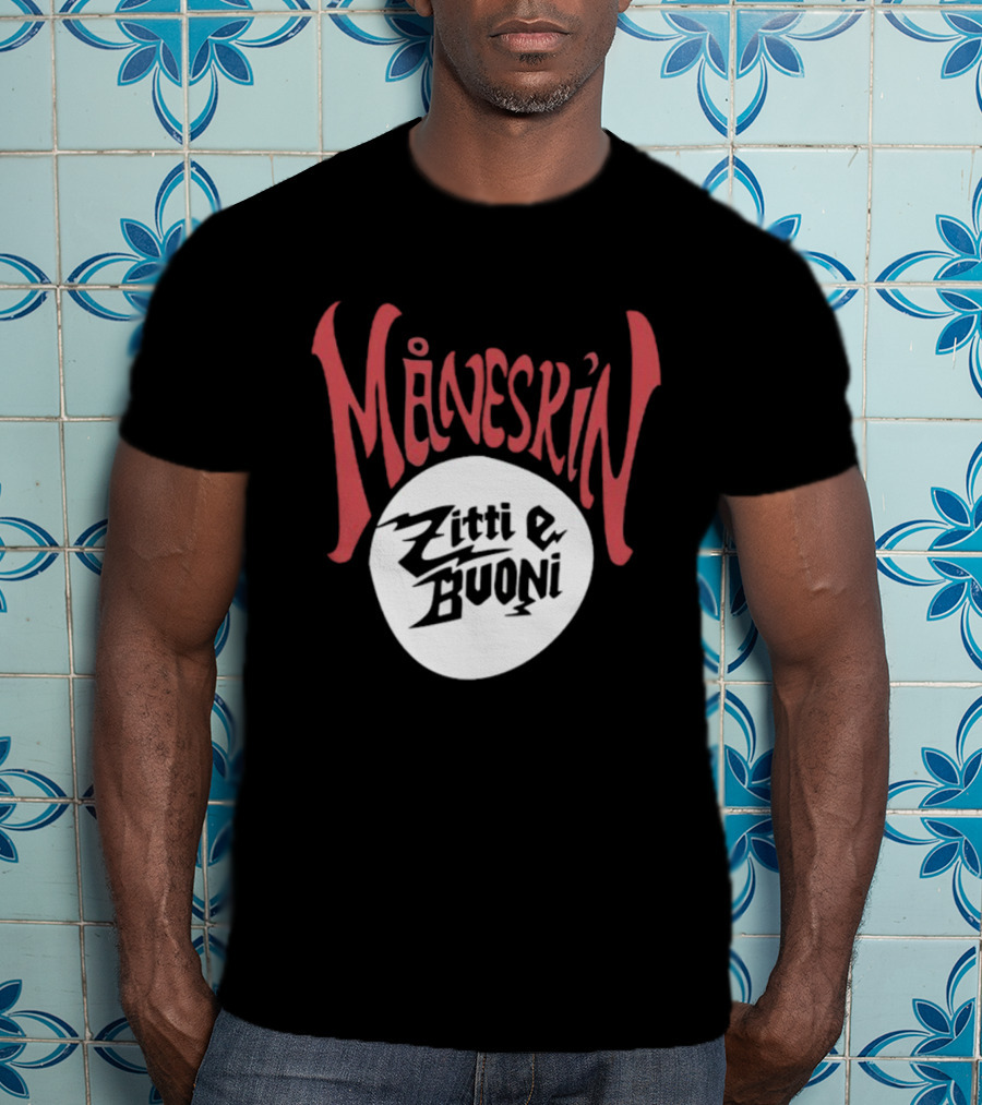 Måneskin Zitti E Buoni Music Empowerment Graphic T-Shirt