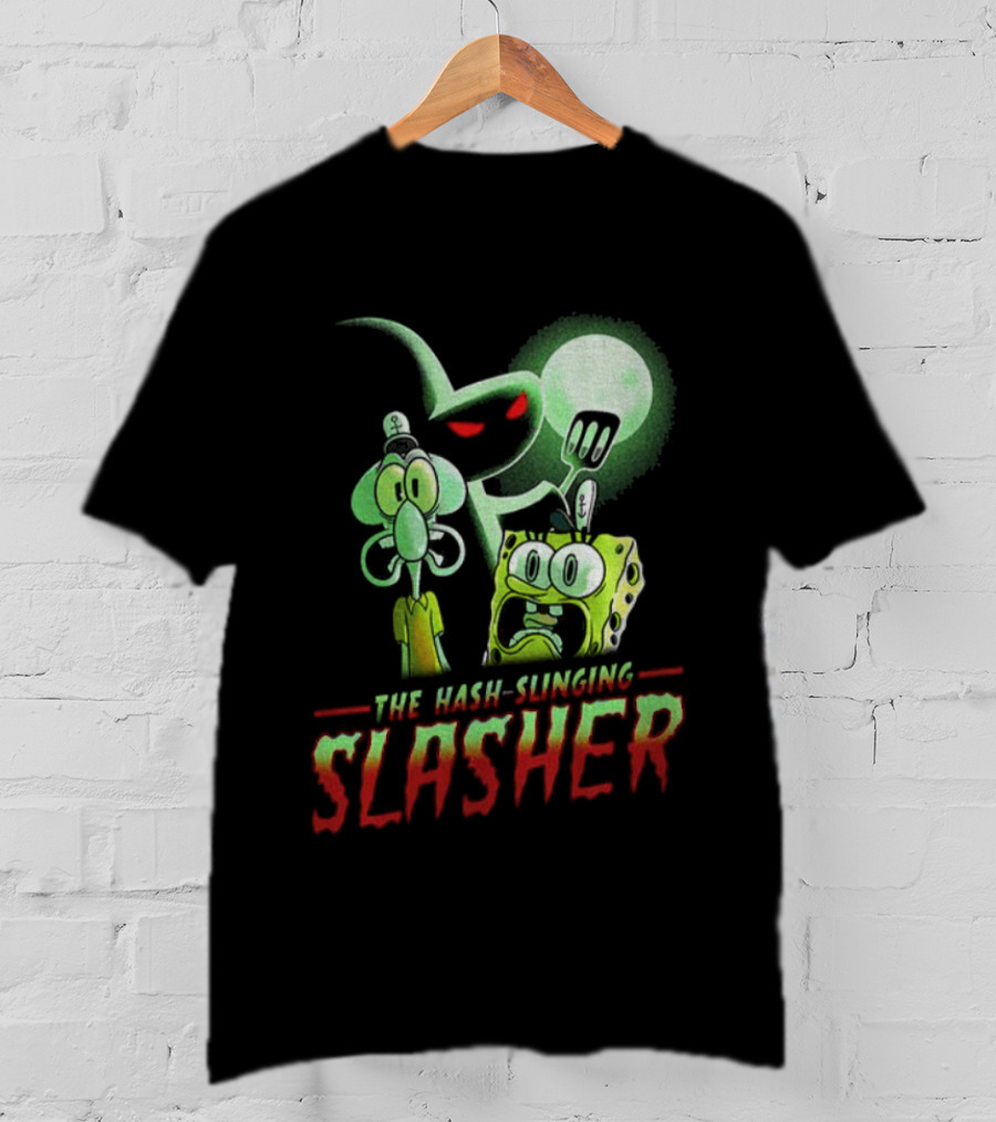 The Hash Slinging Slasher Ocean Cartoon Characters T-Shirt