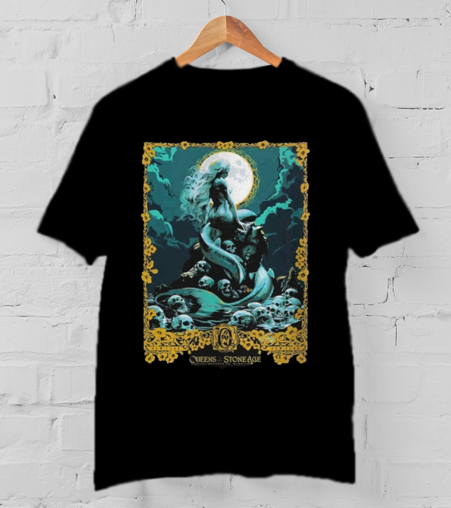 Queens Of The Stone Age Beacon Theatre New York October 10 2025 The Death Mermaid T-Shirt