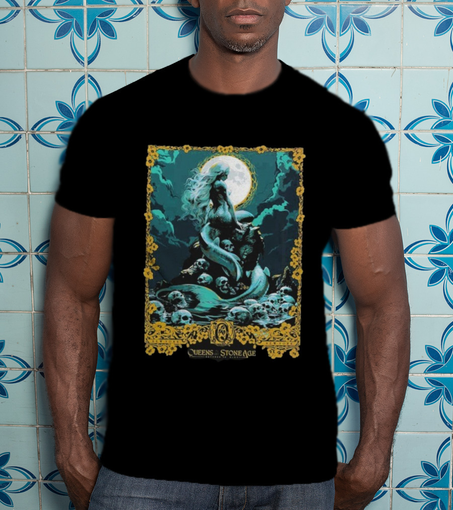 Queens Of The Stone Age Beacon Theatre New York October 10 2025 The Death Mermaid T-Shirt