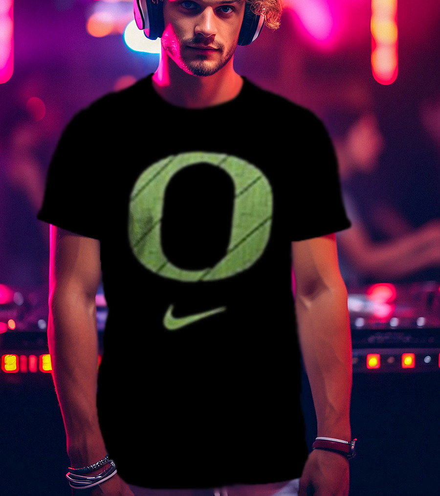 Oregon Ducks Ohana Nike Green O Logo T-Shirt