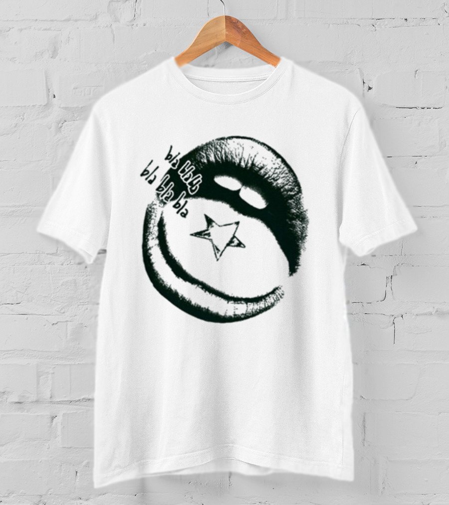 Maneskin Bla Bla Bla Rush Star And Smile T-Shirt
