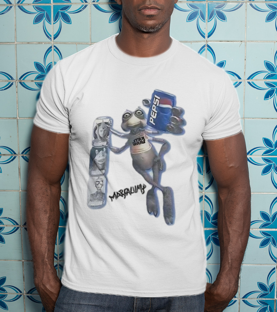 Rare Marfalump Star Wars Pepsi Retro Promo T-Shirt