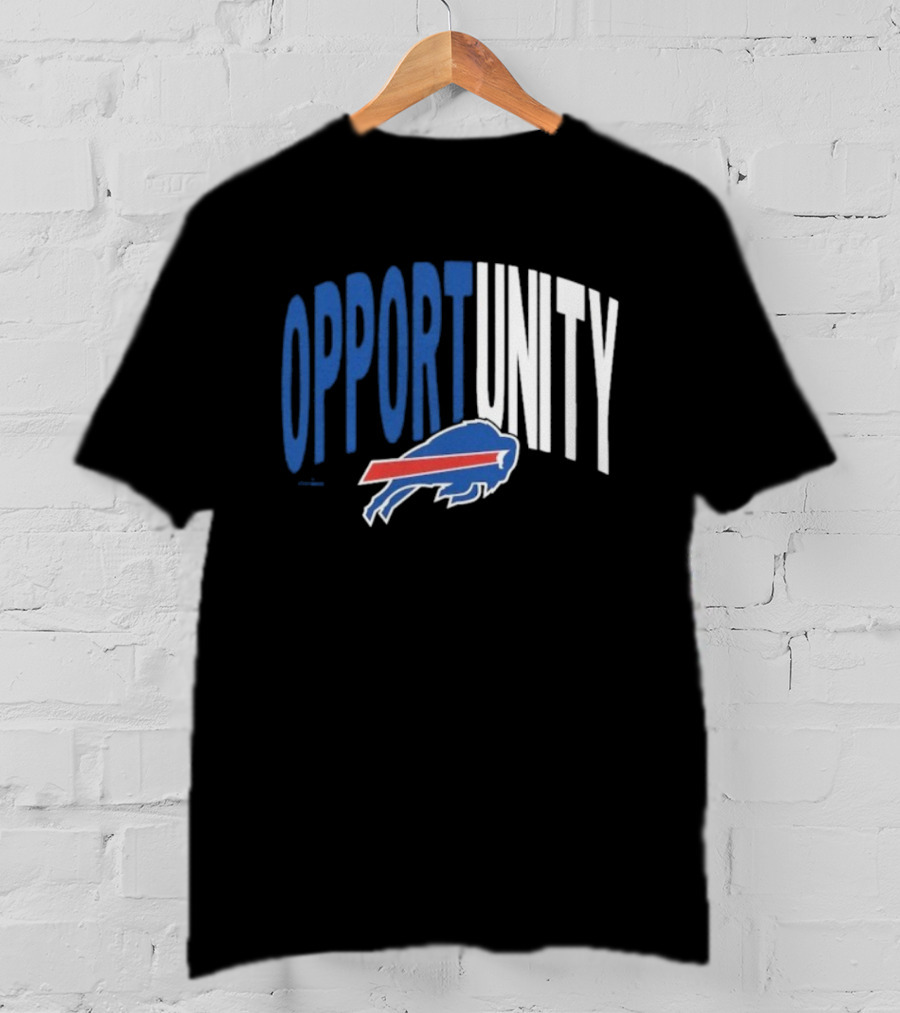 Buffalo Bills Inspire Change Opportunity NFL Logo T-Shirt
