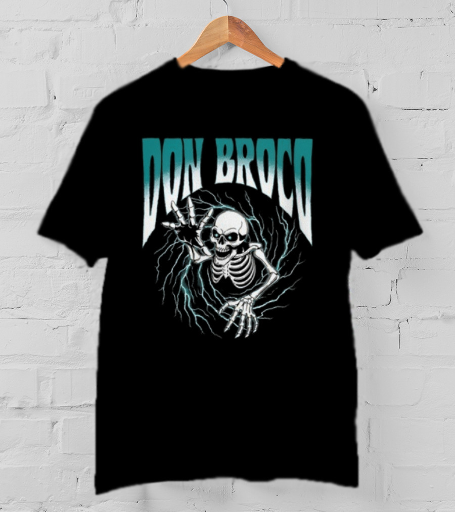 Don Broco Vortex Skeleton US Tour 2025 2026 T-Shirt