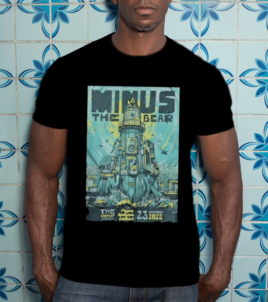 MINUS THE BEAR The Depot Salt Lake City November 23 2025 From Indian Lakes T-Shirt