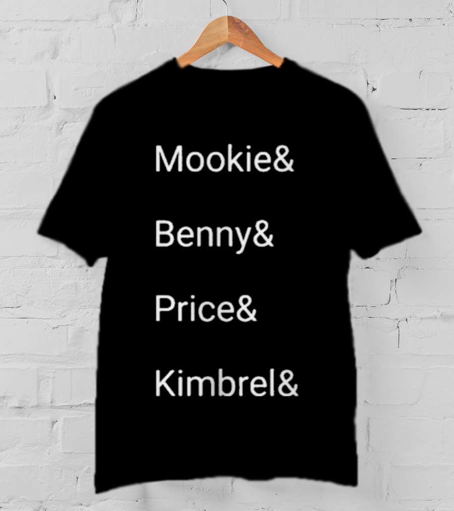 Mookie Benny Price Kimbrel Player Lineup T-Shirt