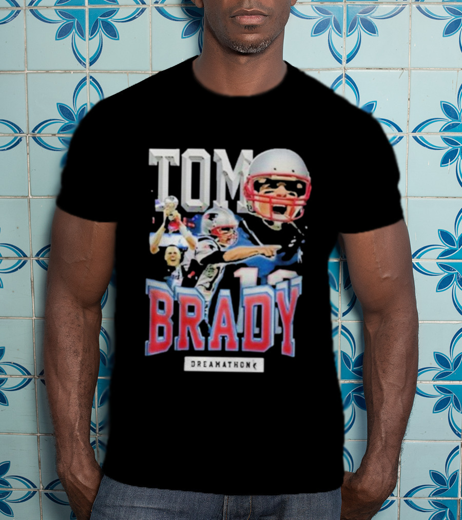 Tom Brady New England Patriots Dreamathon NFL Legend T-Shirt