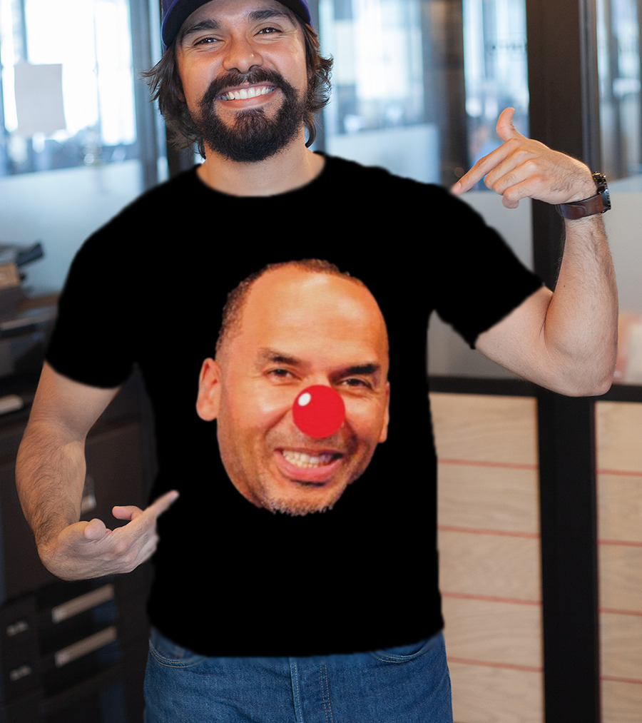 Nico Harrison Clown Red Nose Dallas Mavericks T-Shirt