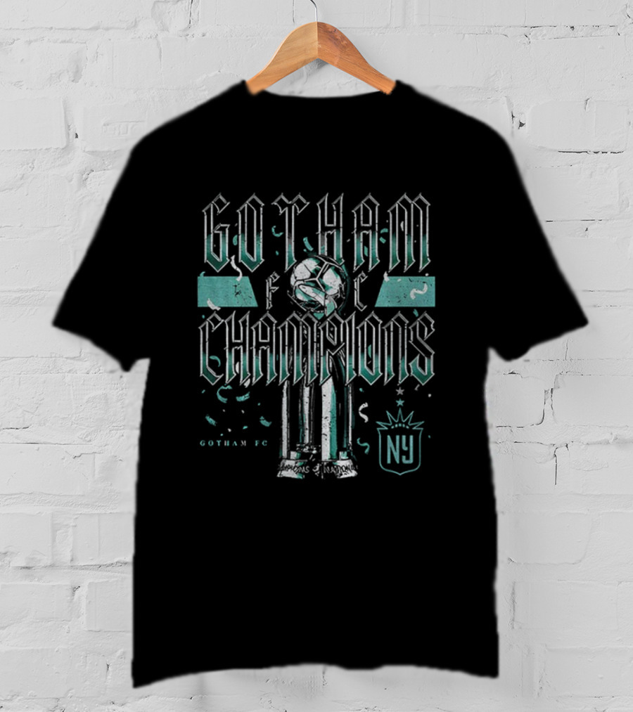 Gotham FC Champions NY 2025 T-Shirt