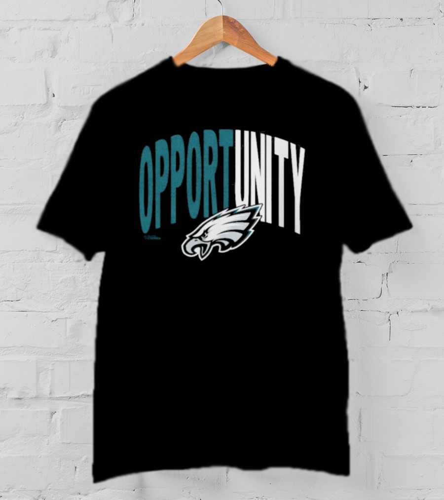 Philadelphia Eagles Opportunity Philly Inspire Change NFL T-Shirt