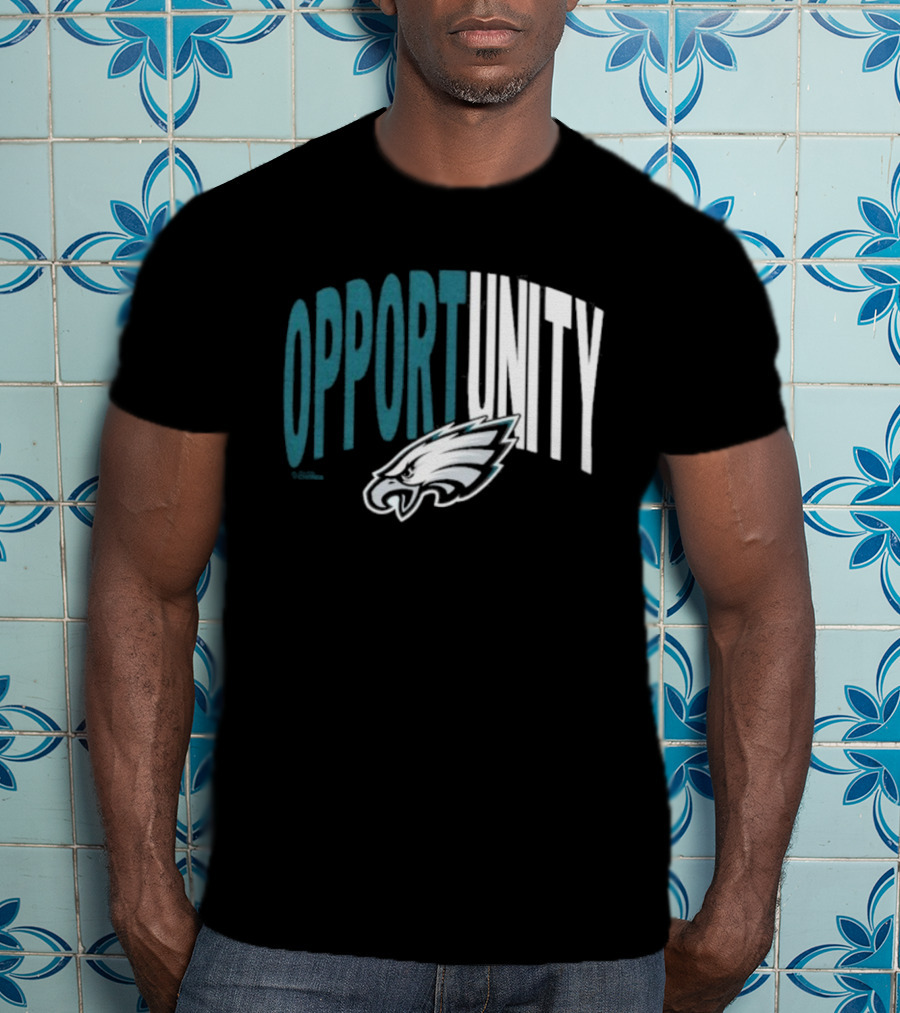 Philadelphia Eagles Opportunity Philly Inspire Change NFL T-Shirt
