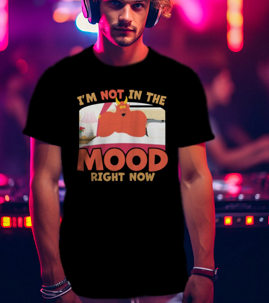 South Park Satan I'm Not In The Mood Right Now Devil T-Shirt