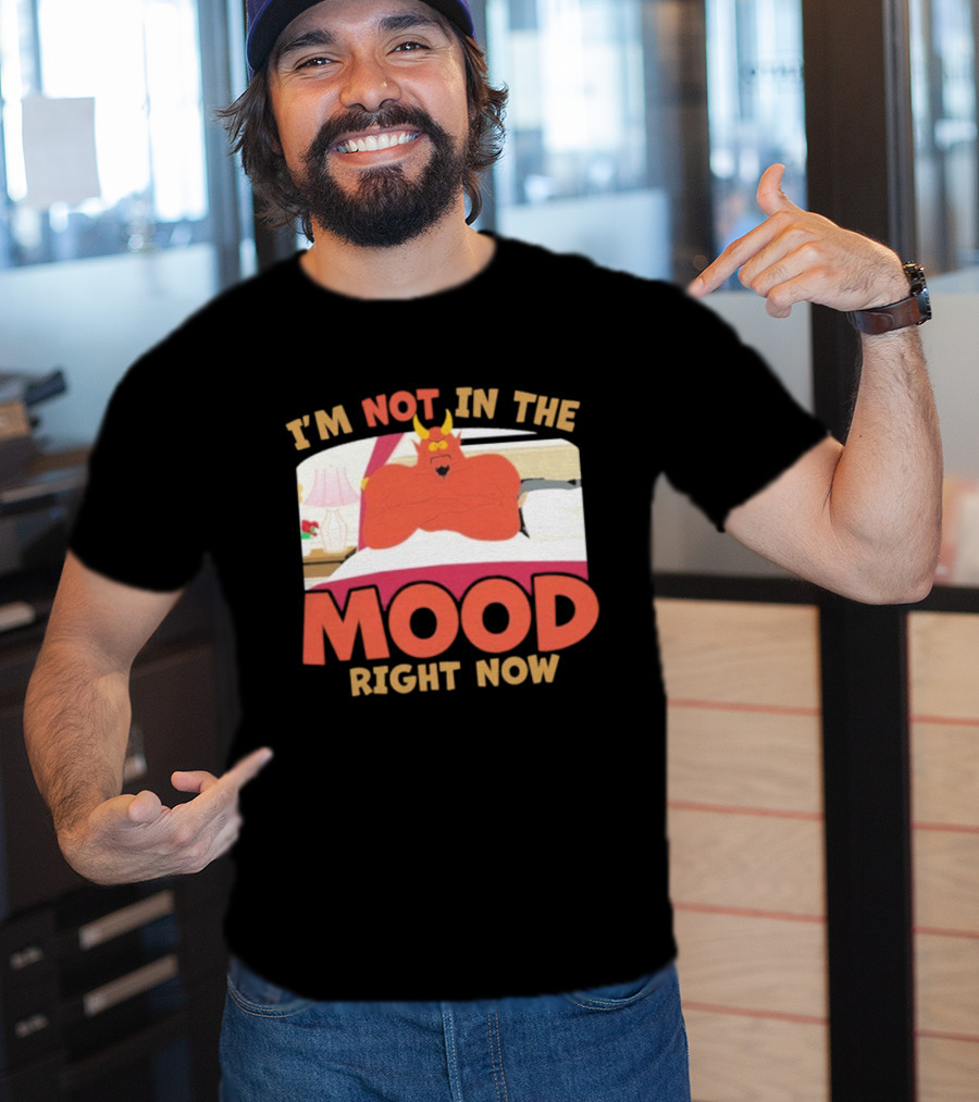 South Park Satan I'm Not In The Mood Right Now Devil T-Shirt