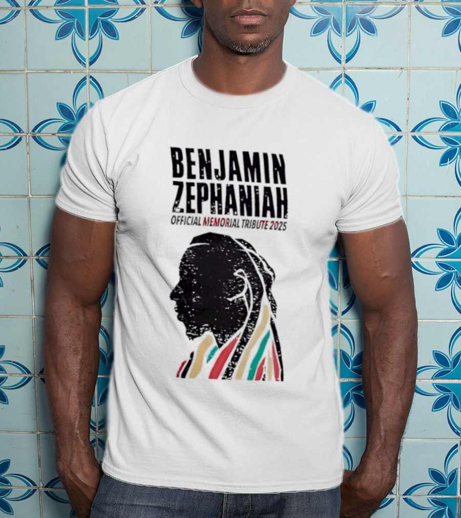 Benjamin Zephaniah 2025 Memorial Tribute T-Shirt
